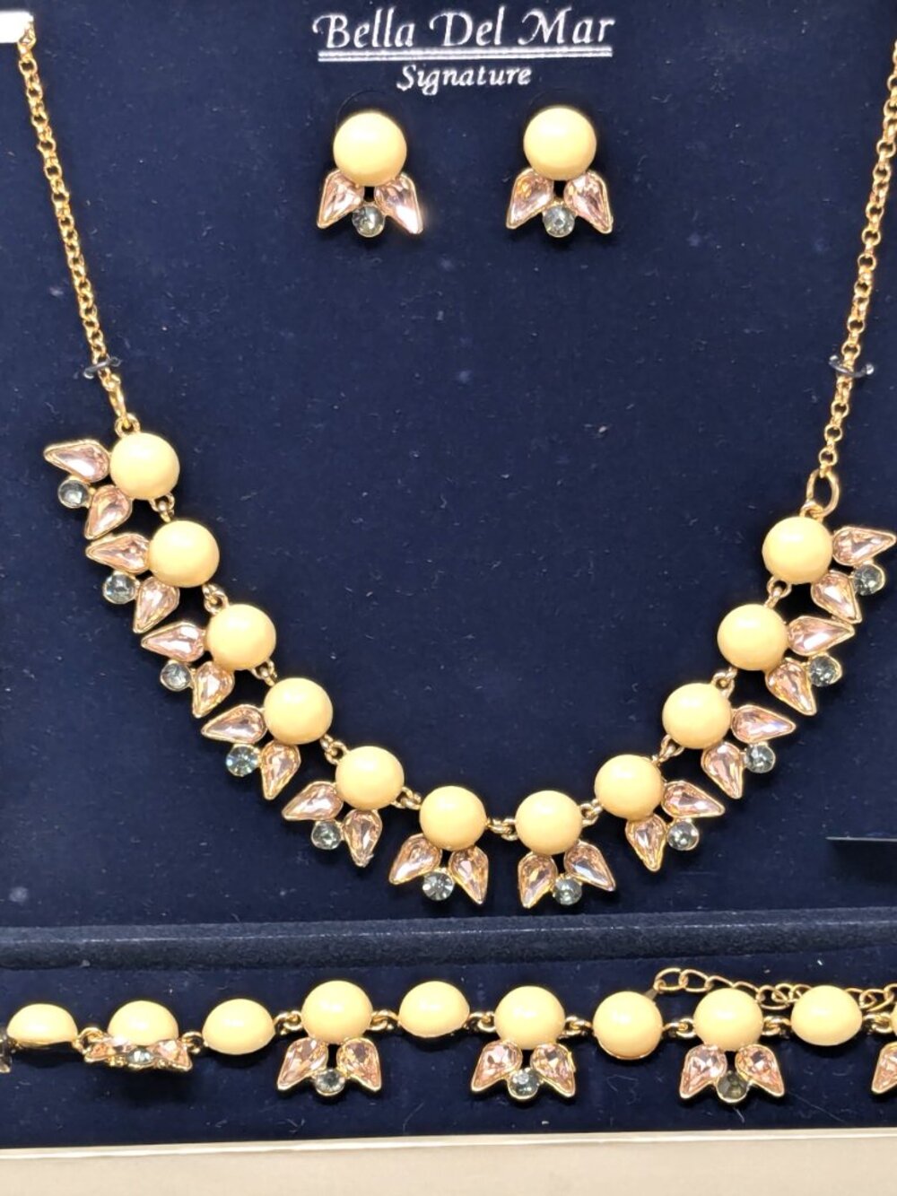 Bella Del Mar Signature Collection 3 Piece Jewelry Prarure MCM Revival NIB